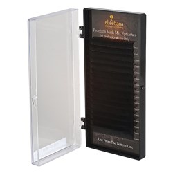 ELLEEBANA Mink eyelash extensions - b-curl - 0 15mm mixed tray